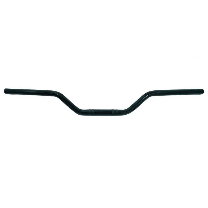 MANUBRIO NEGRO BRILLANTE BAJO (AK TT,DT,TSZ,BROSS,OTROS)