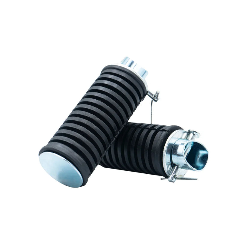 REPOSAPIES TRASERO HONDA ECO/AKT TT150 CON HERRAJE - Imagen 2