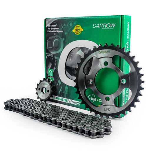 KIT ARRASTRE 14X36 428 AK110S/HONDA WAVE - Imagen 1