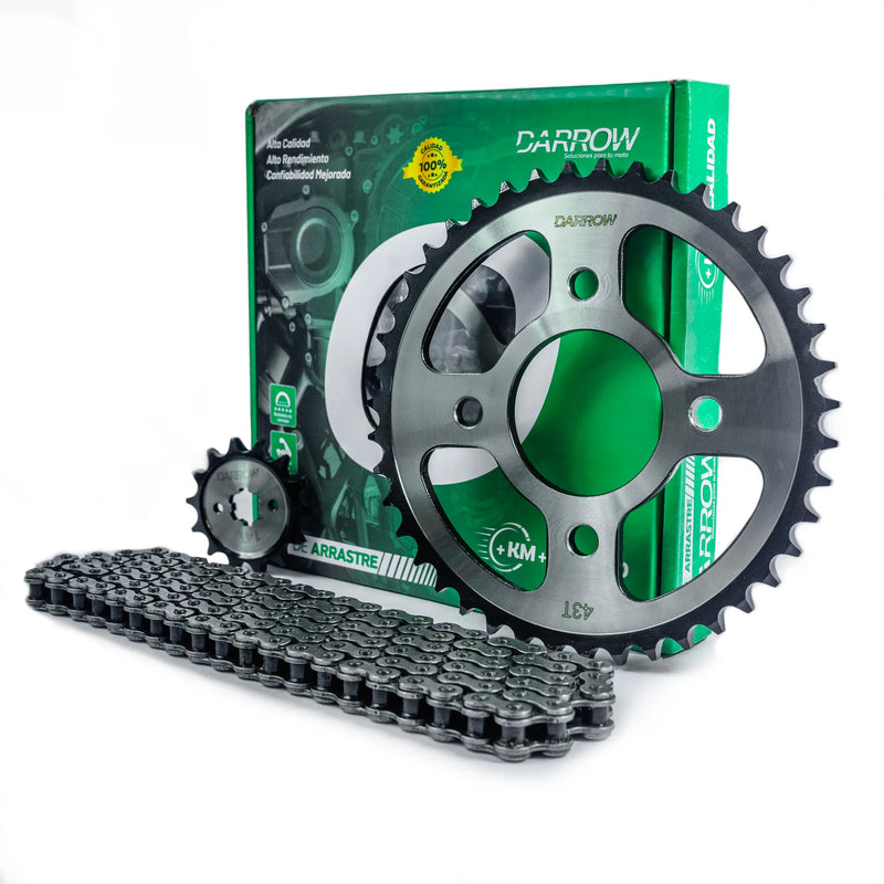 KIT ARRASTRE 14X43 428H BOXER BM150 - Imagen 1