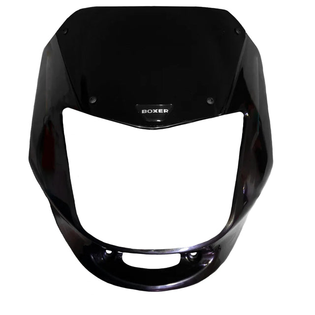 CARENAJE BOXER 2018 NEGRO CON VISOR - Imagen 1