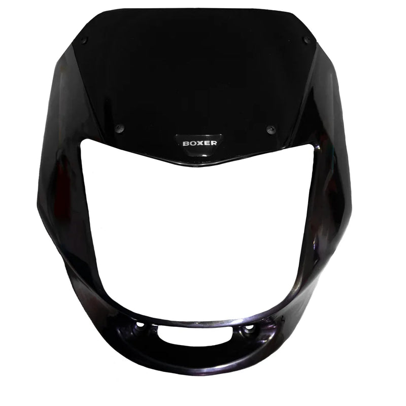 CARENAJE BOXER 2018 NEGRO CON VISOR - Imagen 1