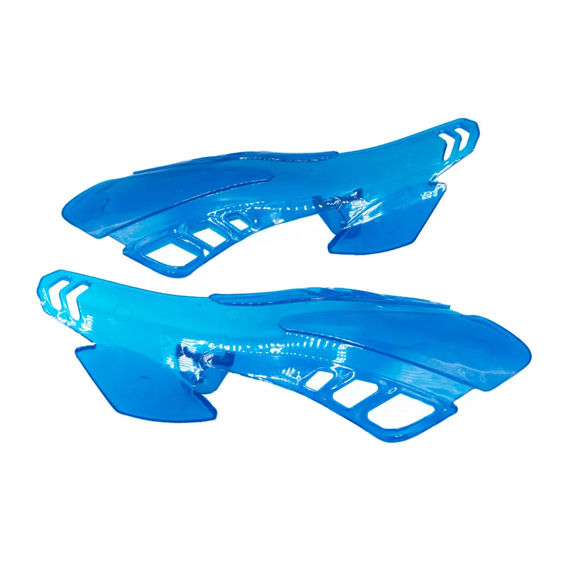 CORTAVIENTO UNIVERSAL POLYCARBONATO AZUL - Imagen 3