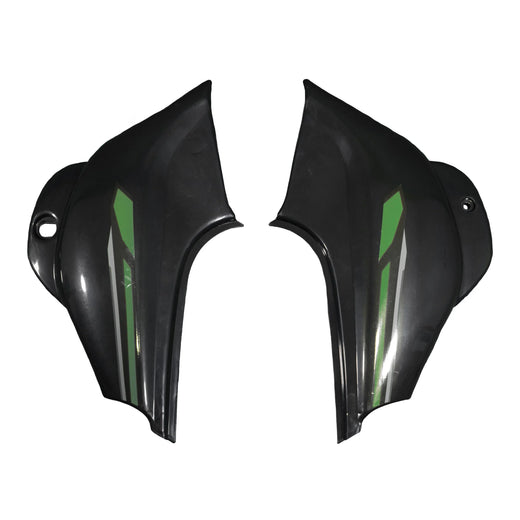 JUEGO TAPA LATERAL BOXER CT 2018 NEGRA/VERDE - Imagen 1