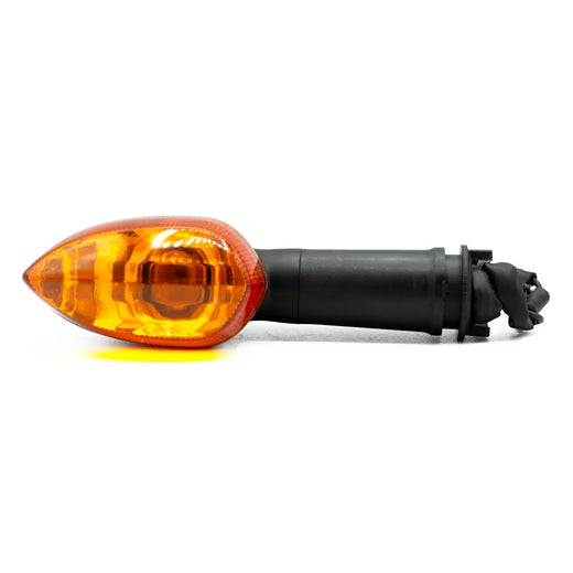 DIRECCIONAL IZQUIERDA AMBAR BASTON LISO LARGO XTZ125 /  DELANTERO XTZ250 - Imagen 1