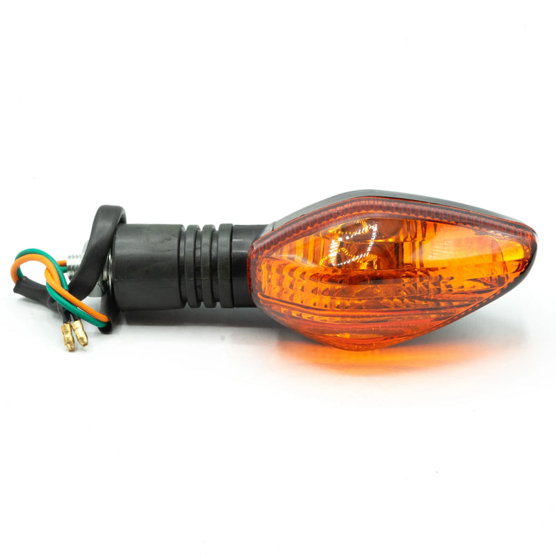 DIRECCIONAL IZQUIERDA LENTE AMBAR HONDA NAVI-110 12V. - Imagen 1
