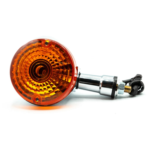 DIRECCIONAL UNIVERSAL CROM.LENTE AMBAR 12V GN-125/AY-125 - Imagen 2