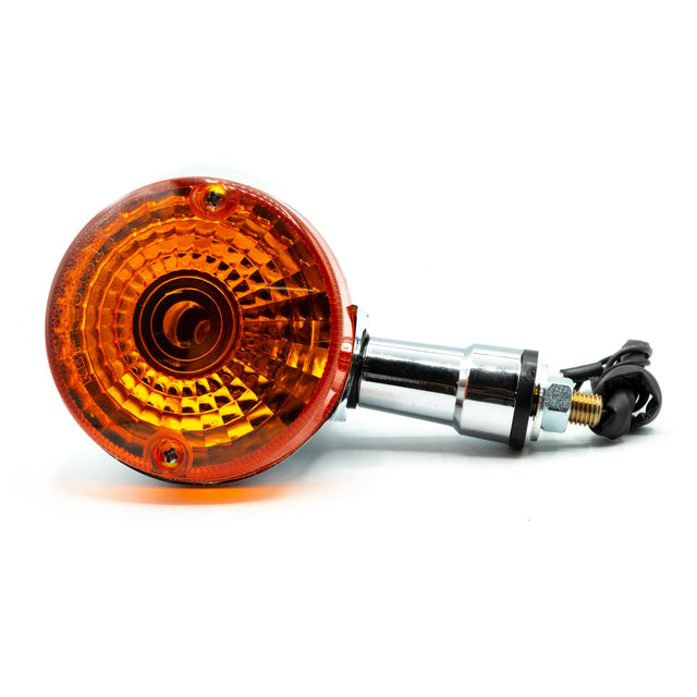 DIRECCIONAL UNIVERSAL CROM.LENTE AMBAR 12V GN-125/AY-125 - Imagen 2