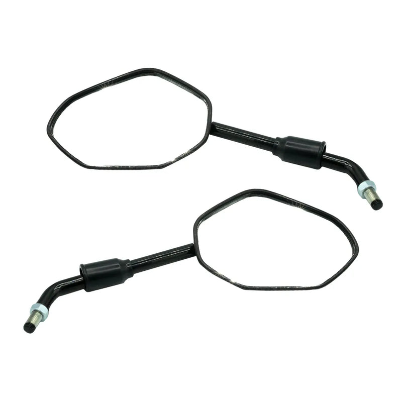 JGO ESPEJOS TRIANGULAR D-RI/I-RD 10MM HONDA CBF125-150/CB110-150 - Imagen 1