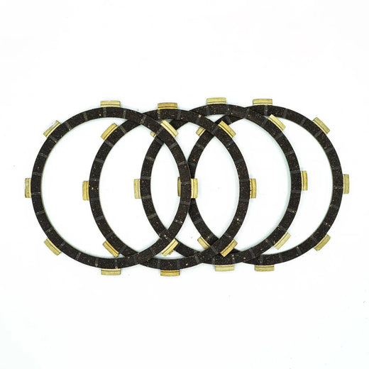 DISCOS CLUTCH PAPER BASE RX100-115/ DT125-175/LIBERO110-125/XTZ125 4 DISCOS - Imagen 1