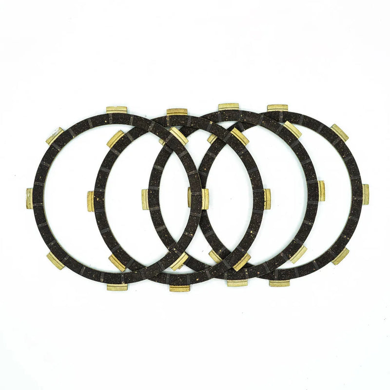 DISCOS CLUTCH PAPER BASE RX100-115/ DT125-175/LIBERO110-125/XTZ125 4 DISCOS - Imagen 1