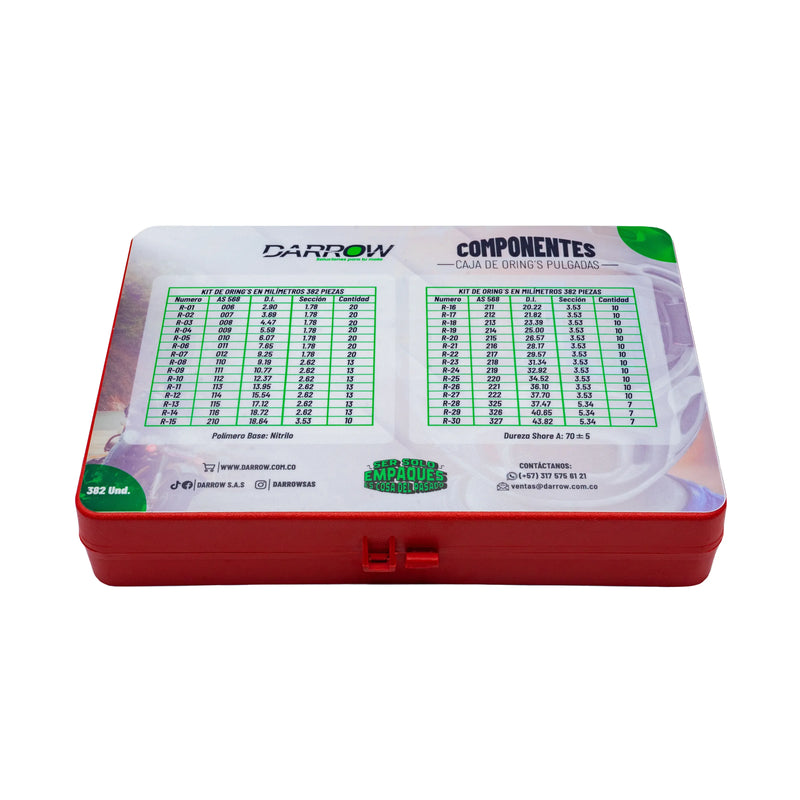KIT DE ORING PULGADAS - Imagen 3