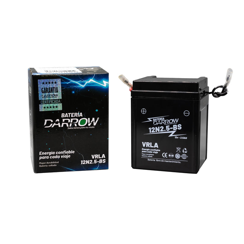 BATERIA 12N5-BS AK110S/FLEX/R3/PLATINO/XCD/DISCOVER135ES/PULSAR135/BOXER150/ECO/CBF125/ACTIV/UNI K/SPIKE/AX4/HAYATE/VIVA/TVS100/NTORQ/RAIDER/ROCKZ/STRYKER/ONE-MP/CRYPTON110/LIBERO/XTZ125/YBR125/FZ16 - Imagen 1
