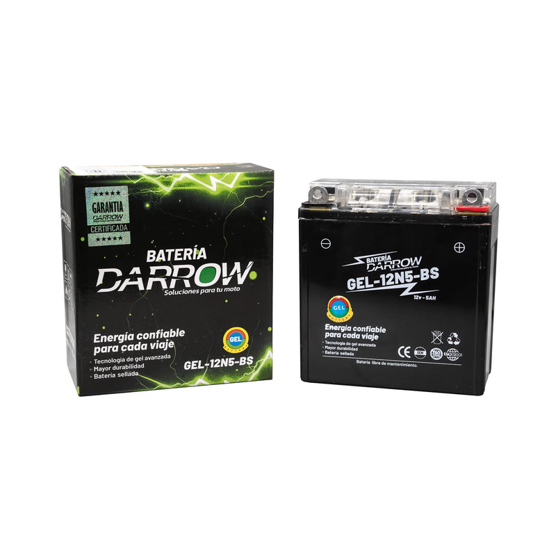 BATERIA 12N5-BS AK110S/FLEX/R3/PLATINO/XCD/DISCOVER135ES/PULSAR135/BOXER150/ECO/CBF125/ACTIV/UNI K/SPIKE/AX4/HAYATE/VIVA/TVS100/NTORQ/RAIDER/ROCKZ/STRYKER/ONE-MP/CRYPTON110/LIBERO/XTZ125/YBR125/FZ16 - Imagen 3
