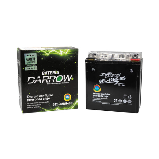BATERIA 12N5-BS AK110S/FLEX/R3/PLATINO/XCD/DISCOVER135ES/PULSAR135/BOXER150/ECO/CBF125/ACTIV/UNI K/SPIKE/AX4/HAYATE/VIVA/TVS100/NTORQ/RAIDER/ROCKZ/STRYKER/ONE-MP/CRYPTON110/LIBERO/XTZ125/YBR125/FZ16 - Imagen 2