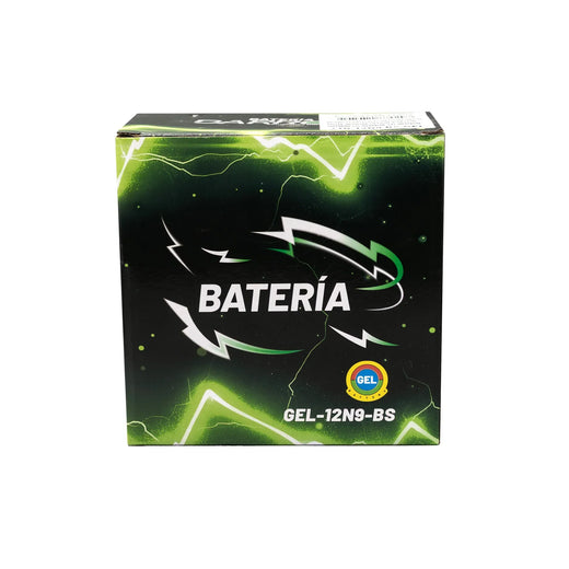 BATERIA 12N9-BS PLUS PX 150/PULSAR 180-II-UG/PULSAR 200/PULSAR 220/CM200/JH150/XY200 SUPERBIKE/TVS-180-APACHE /TVS-200-APACHE - Imagen 1