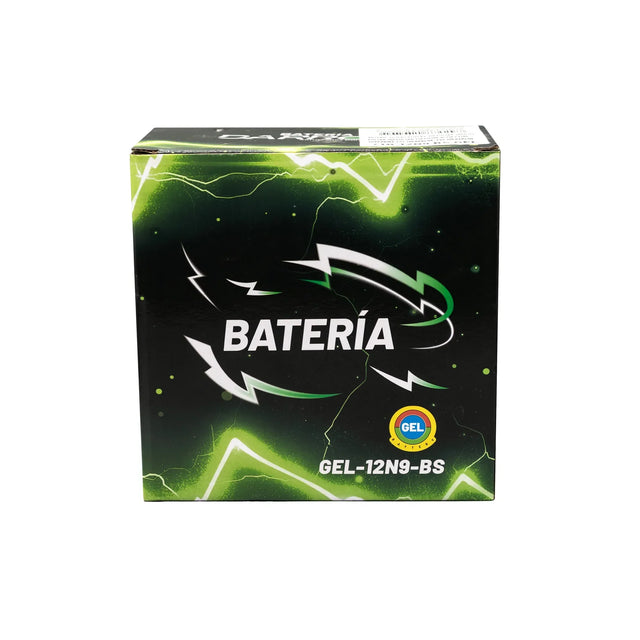 BATERIA 12N9-BS PLUS PX 150/PULSAR 180-II-UG/PULSAR 200/PULSAR 220/CM200/JH150/XY200 SUPERBIKE/TVS-180-APACHE /TVS-200-APACHE - Imagen 1