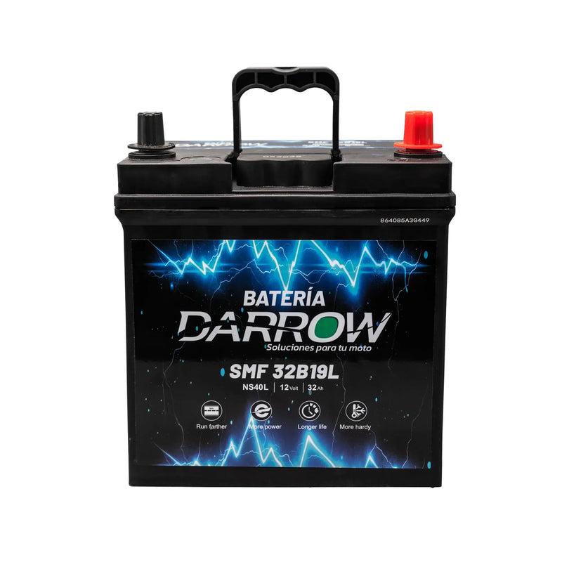BATERIA 32B19L TUK TUK ATUL/RE 205-D-TW4RE-FACEL1FT/TVS KING/ER6N EUR0PEAN (2006)/APE CITY - Imagen 2