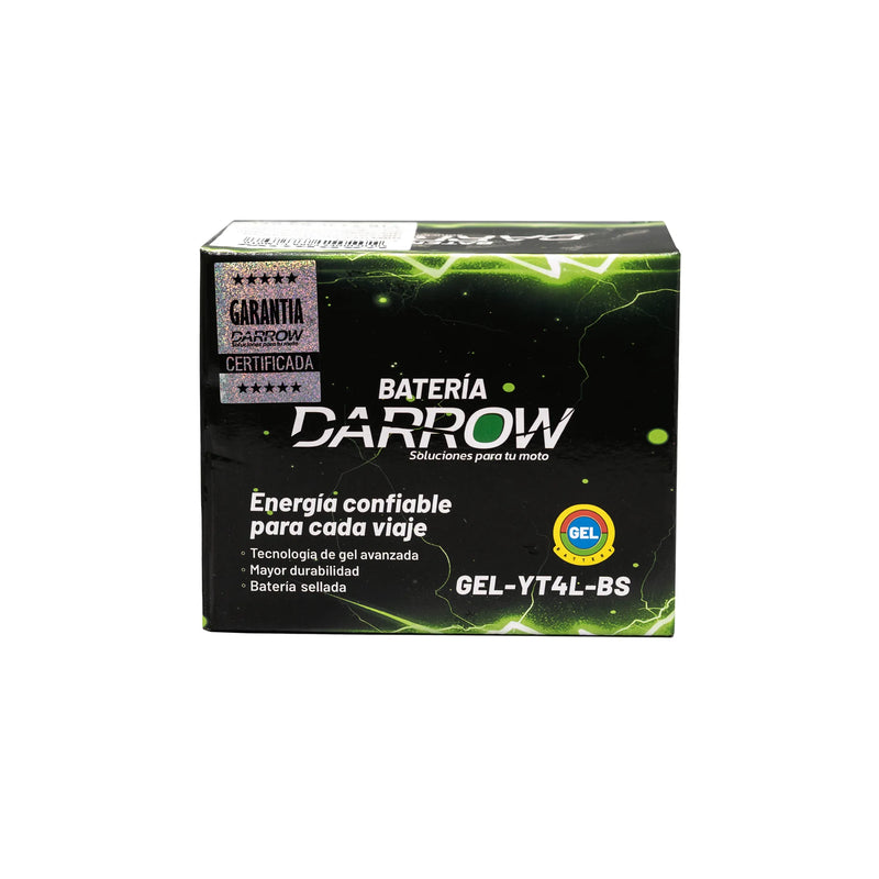 BATERIA YT4L-BS PLATINO/ECO100/SPLENDOR/DASH-110/DASH5/XPULSE/C90/C100BIZ/C100WAVE/CB110/NXR125BROS/CG125/JL90/KLX110/KMX125/ZX130/VICT0R150M-S/LETS110/TS125 CR FD/AXIS/CRYPTONT115FI - Imagen 2
