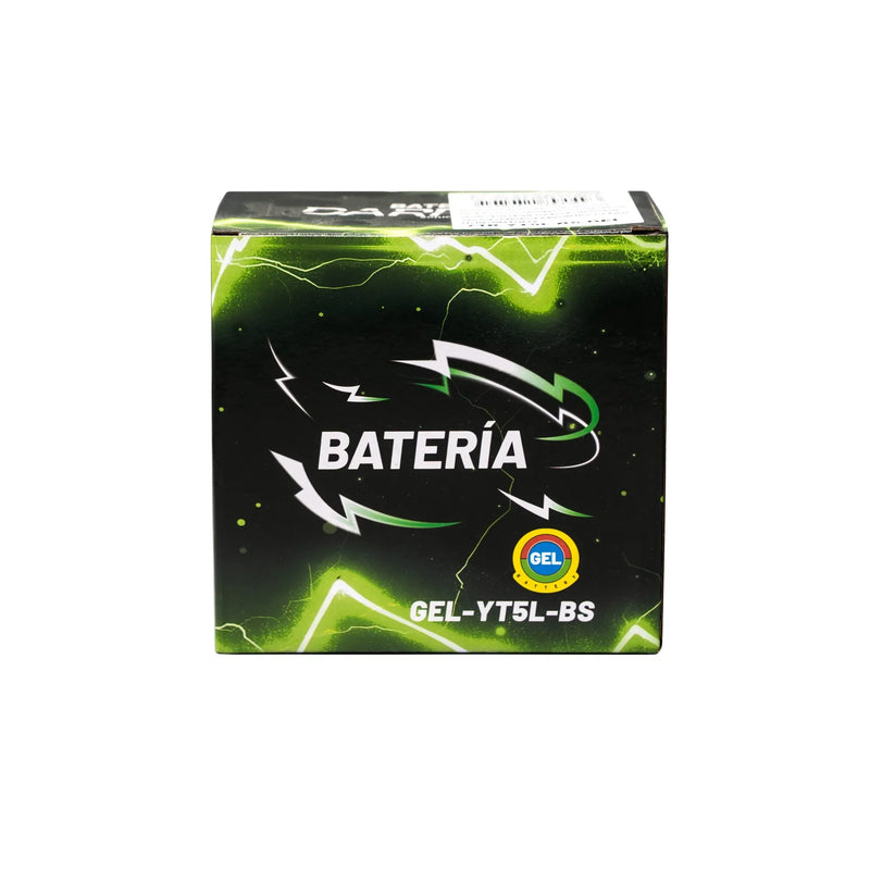 BATERIA YT5L-BS PULSAR NS150-160/IGNITOR/HUNK/BIZ/CG125/NXR125BROS-150/CLICK/CRF150F/XR150L/CB160/CB160F/TOP BOY/AN100/GSXR150/NEO/ONE ST/ADVANCE-R/BWS100/FINO/YZF R15V2/XTZ150/NMAX/FZ16 2,0 - Imagen 1