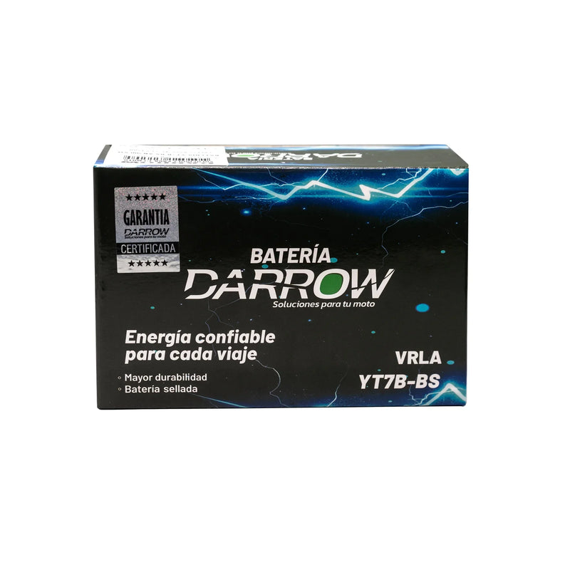 BATERIA YT7B-BS AK200 SM/YW125 BWS 4T/YFZ450R - Imagen 1